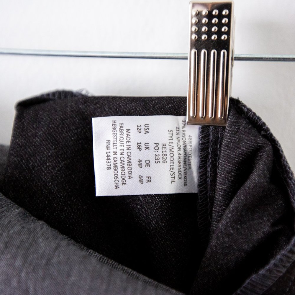 SUPER Comfy Dress Pants, Size 12 or 12 Petite - Picture 4 of 4
